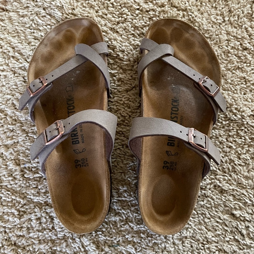 Birkenstocks.